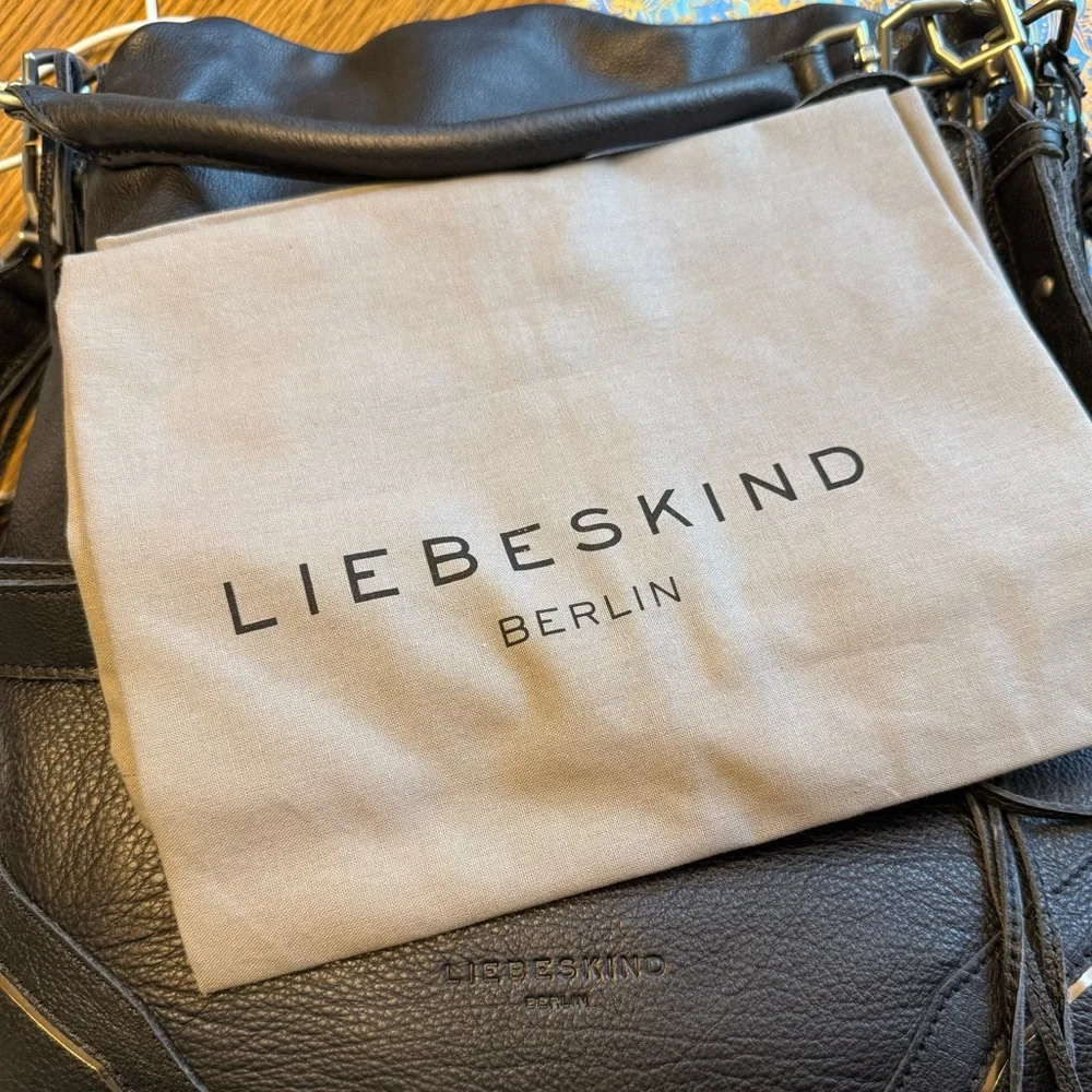 Liebeskind Berlin Fringe Leather Hobo Bag